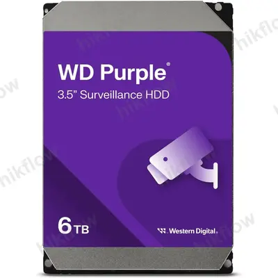Western Digital WD102PURP Purple Pro 10 TB 3.5" SATA Güvenlik ve Video Analitiği Diski
