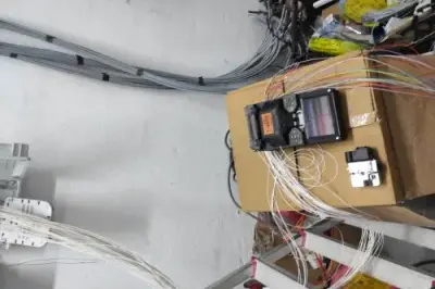 Fiber sonlandırma ve kablolama çalışması