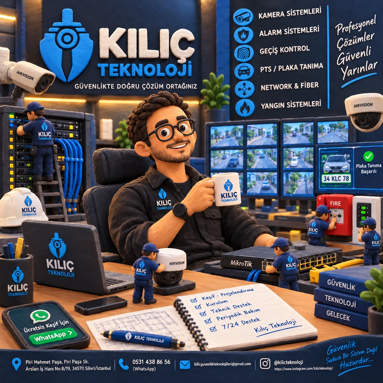 KILIÇ GÜVENLİK TEKNOLOJİLERİ logosu