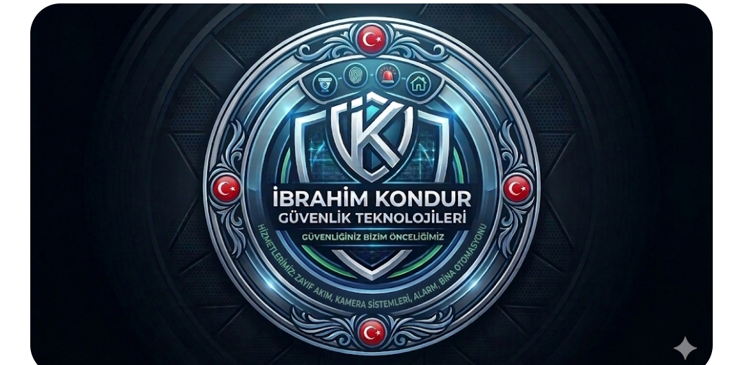İbrahim kondur zayıf akım ve güvenlik sistemleri logosu