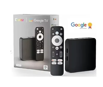 Dcolor GD2 Android 14 Google TV 4K Lisanslı Ultra HD TV Box Netfilix L1 Sertifika HDR10+ 2GB/32GB
