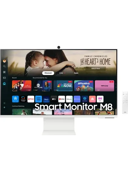 Samsung Smart Monitor M8 M80D LS32DM801UUXUF 32 inç 4K Akıllı Monitör