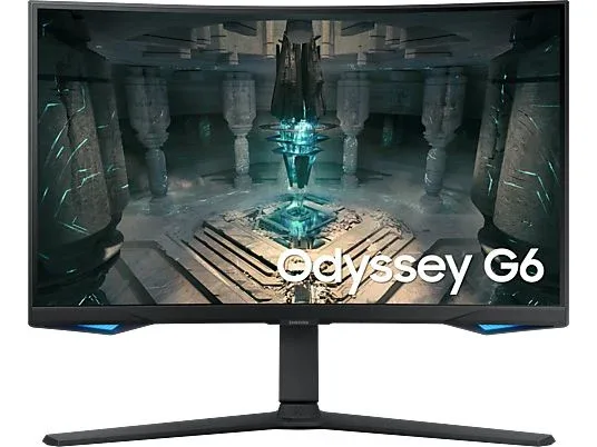 Samsung Odyssey G6 G65B LS27BG652EUXUF 27 inç QHD 240 Hz Kavisli Akıllı Oyuncu Monitörü