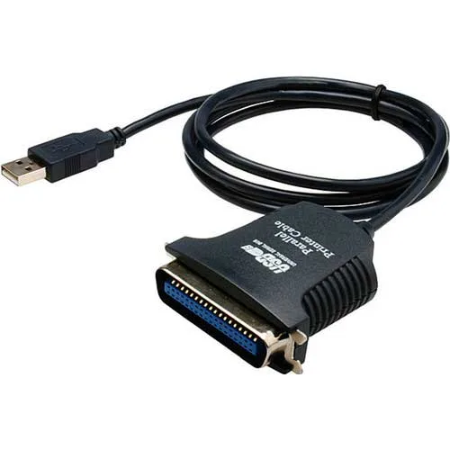 Qport Q-U1284 USB TO Paralel 1.5MT Çevirici Kablo