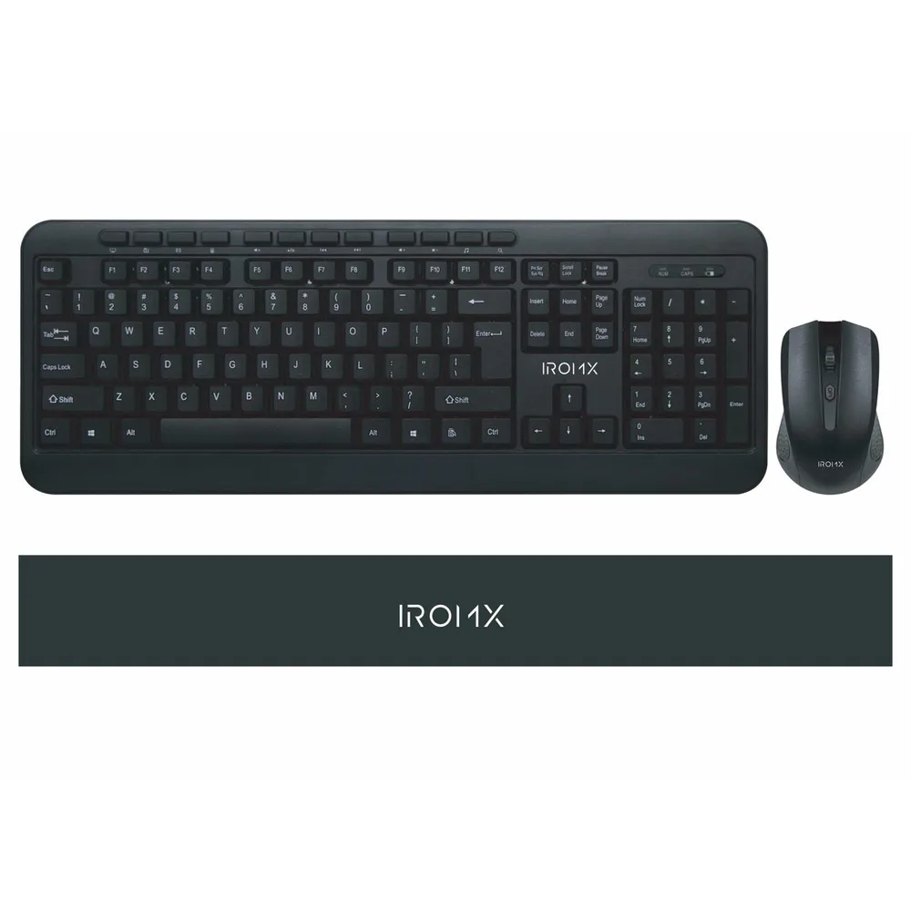 Iromx SWM30C TR Kablosuz Multimedya Siyah Q Klavye+Mouse