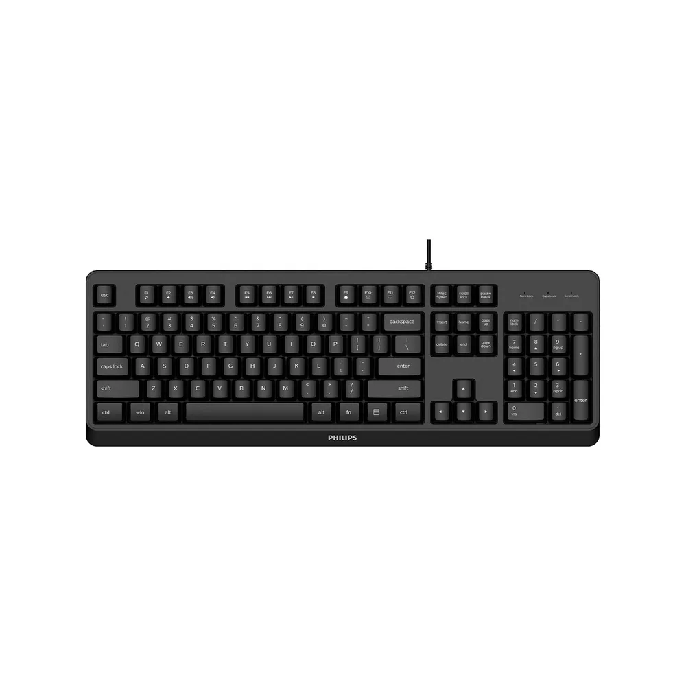Phılıps SPK6207BLB Standart Siyah USB Kablolu Klavye