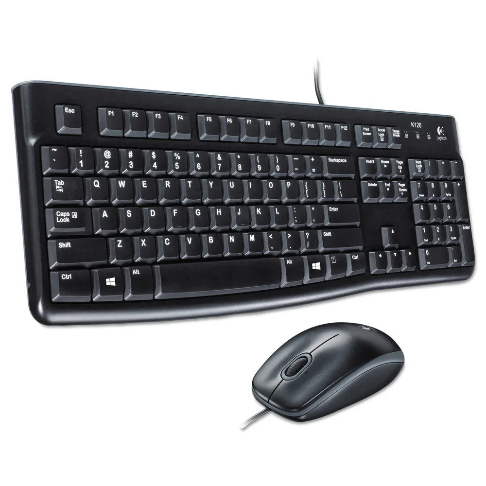 Logıtech MK120 Türkçe Kablolu USB Standart Siyah 920-002560 Q Klavye Mouse