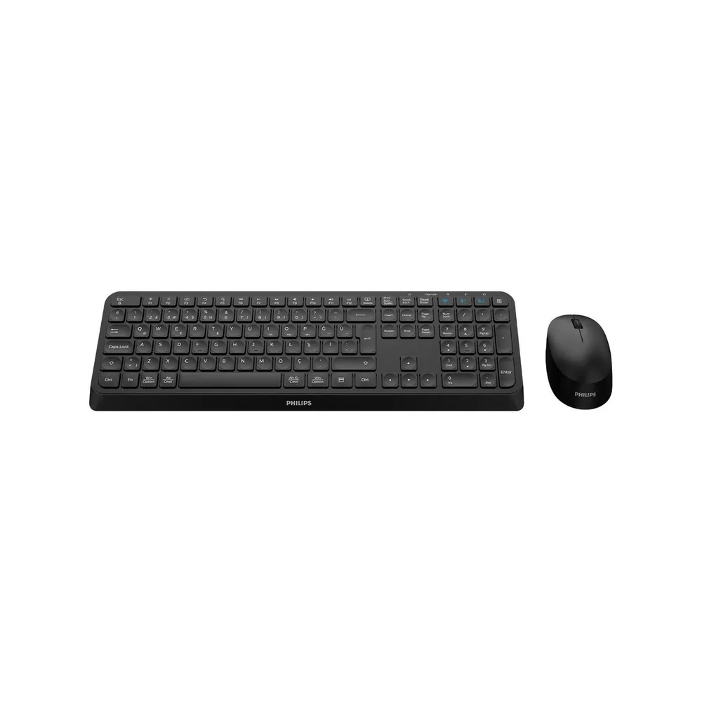 Philips SPT6407B 4000 Serisi Kablosuz Klavye Mouse Seti Siyah