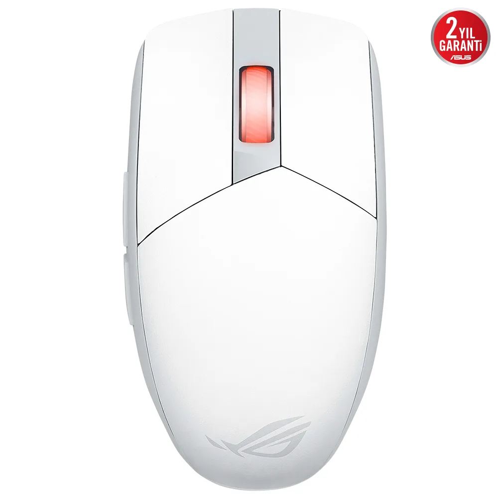 Asus ROG Strix Impact III Wireless (P520) 36000 DPI Kablosuz Oyuncu Mouse Beyaz