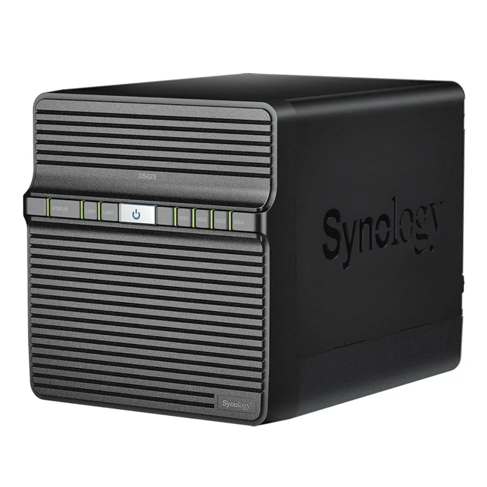 Synology DS423 2GB 4 Bay 2xGLAN NAS Depolama Ünitesi