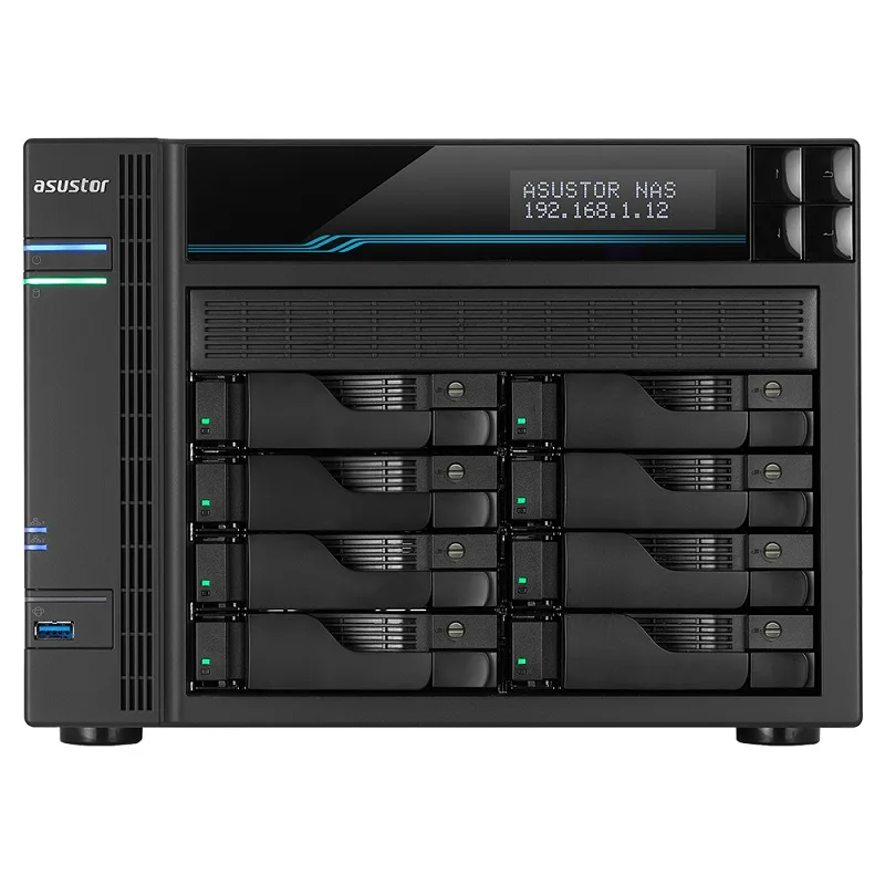 Asustor Lockerstor 8 AS6508T 8GB 8 Yuvalı 2x 10GbE + 2x 2.5GbE NAS Depolama Ünitesi