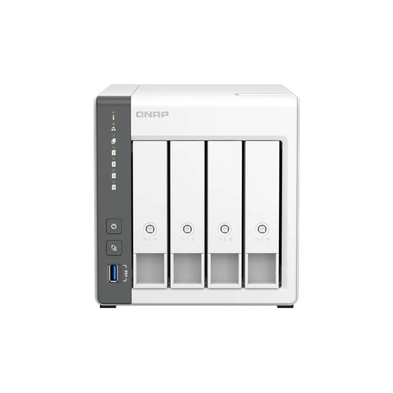 QNAP TS-433-4G 4 Yuvalı 2.5GbE + 1GbE NAS Depolama Ünitesi