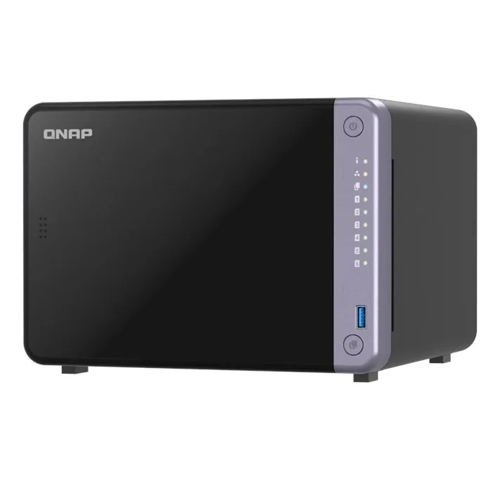 QNAP TS-632X-4G 4GB 6 Yuvalı 10GbE SFP+ / 2.5GbE NAS Depolama Ünitesi