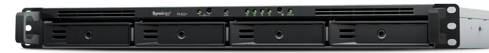 Synology RS422+ 2GB 4 Yuvalı 1U Rackmount NAS Depolama Ünitesi