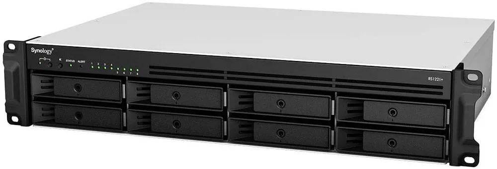 Synology RS1221 Plus 4 GB 8 Bay 4xGlan Nas Cihazı