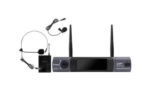 Westa WM-201T 1 Kablosuz Receiver+ 1 Lavalier(Yaka) Mikrofon Seti