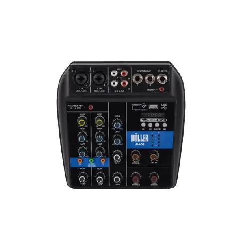 Wöller W-402 4 Kanal Deck Mikser Bluetooth USB