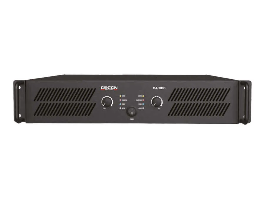 Decon DA-3000 Profesyonel Power Amfi 2×800 W / 8 Ω