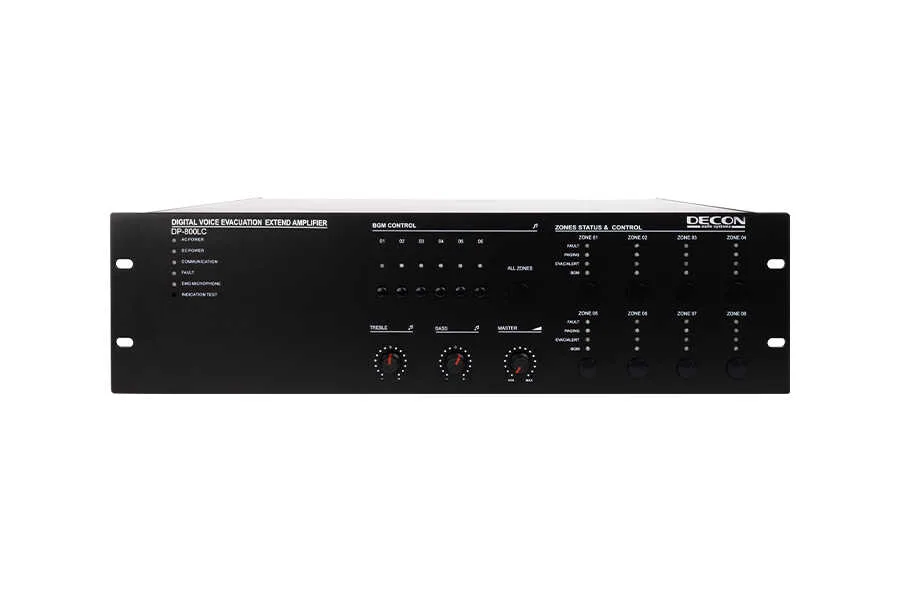 Decon DP-800LC 8 Bölge 500 W EVAC Genişleme Ünitesi