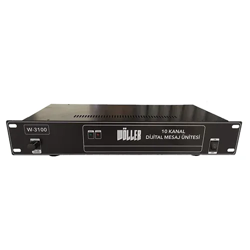 Wöller W-3100 10 Kanal Dijital Mesaj Kayıt Ünitesi