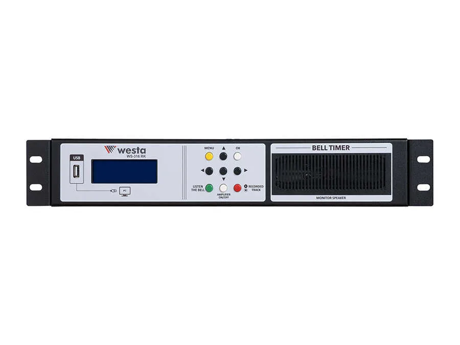 Westa WS-316 RK Akıllı Okul/Fabrika Zil Saati