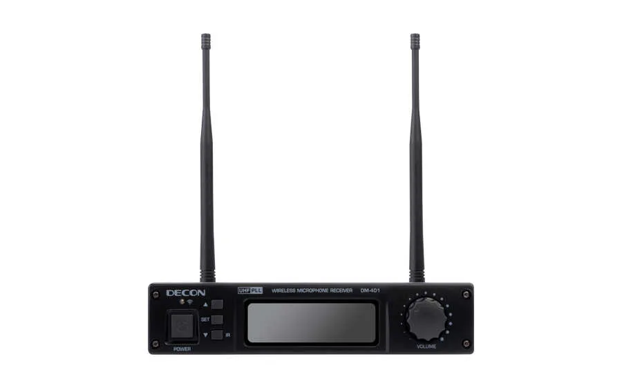 Decon DM-401H UHF 1 Alıcı + 1 El Mikrofonu Seti