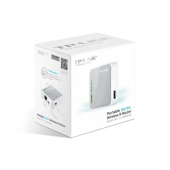 TP-Lınk TL-MR3020 150MBPS 2.4GHz 3G/4G Indoor Router