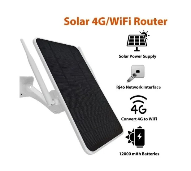 Apronx APX-SR406 Wireless 4g Solar Modem 6W (8 Kullanıcı) 12000MAH