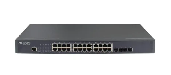 BDCOM S2900-24T4X-2AC 24 Port Gigabit + 4 Port 10G SFP+ L3-lite Yönetilebilir Switch