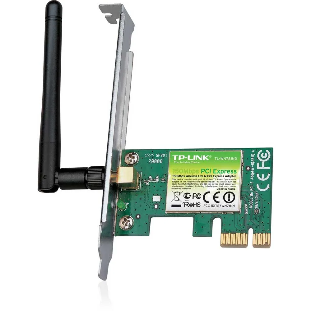 TP-Lınk TL-WN781ND 150 Mbps 1 Anten PCI Express Sınyal Alıcı Kart