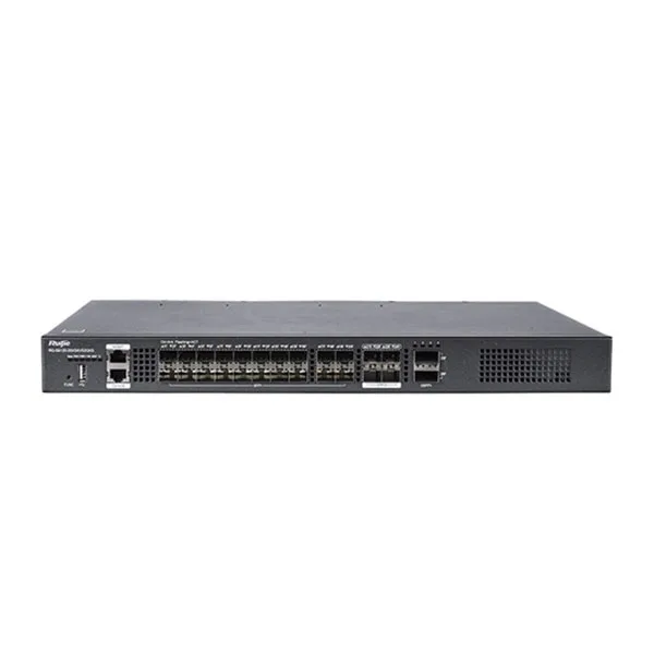 Ruijie RG-S6120-20XS4VS2QXS 20 Port 10G SFP+ / 4 Port 25G SFP28 / 2 Port 40G QSFP+ Layer 3 Omurga Switch