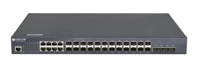 BDCOM S2900-24S8C4X- 2AC 16 SFP Gigabit 4 Port 10G SFP Uplink Yönetilebilir Omurga Switch