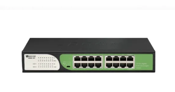 BDCOM S1500-16T 16 Port Gigabit Yönetilemez Switch