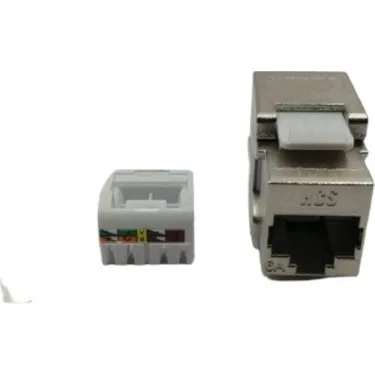 HCS J6A-00826 Cat6A FTP RJ-45 Aletsiz Keystone Jack (DataLink 500A)