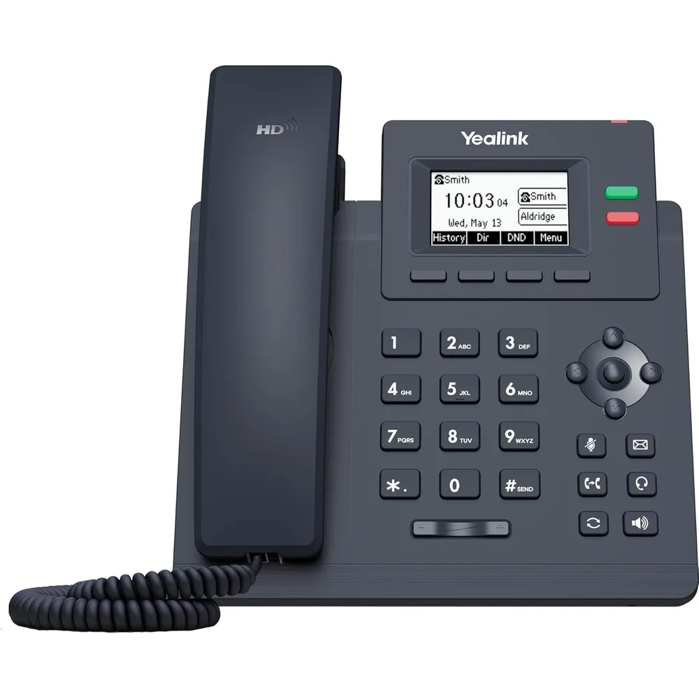 Yealink SIP-T31P PoE Destekli 2 Hatlı IP Telefon