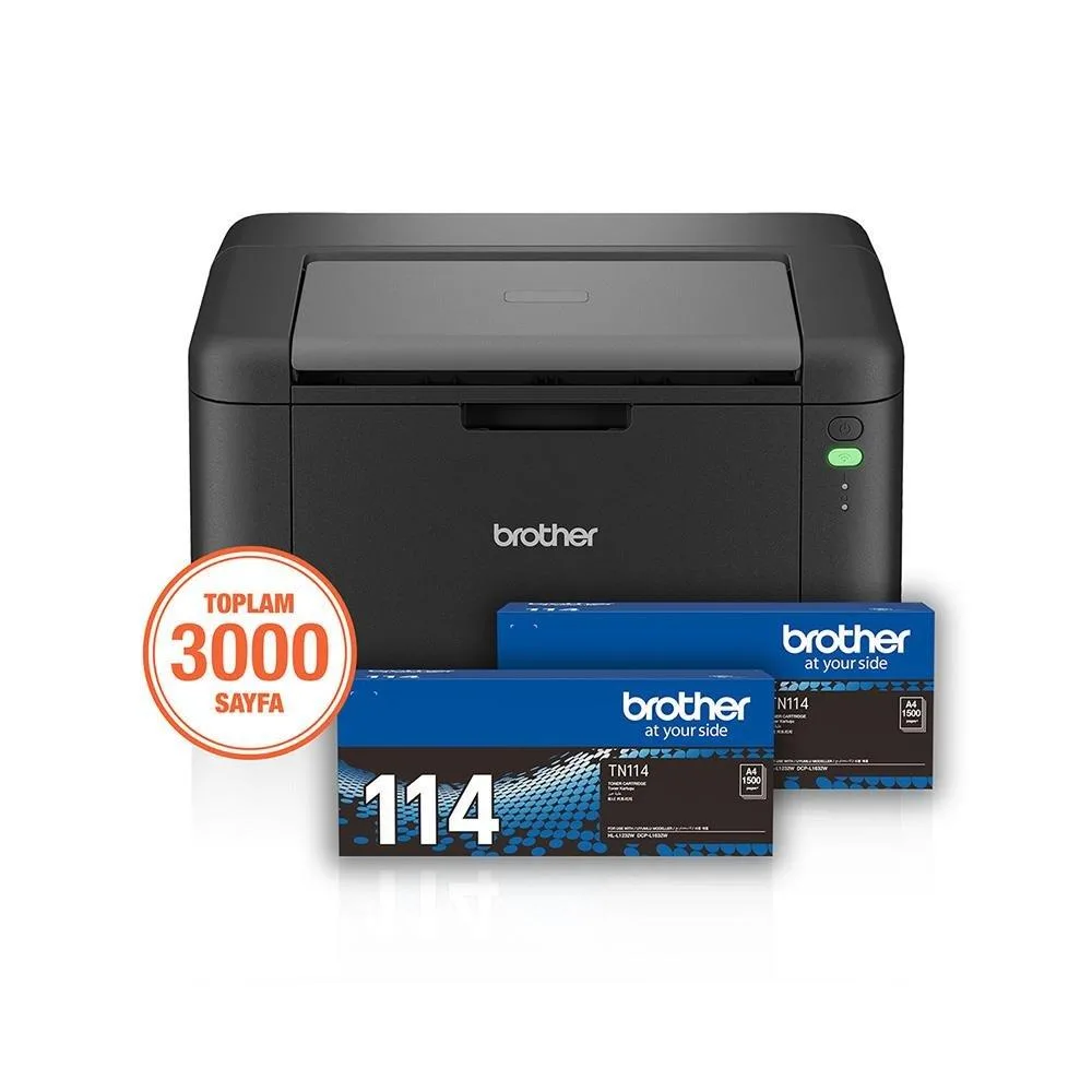 Brother HL-L1232W Wi-Fi Mono Lazer Yazıcı