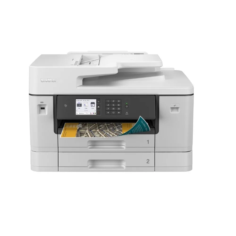 Brother MFC-J3940DW Renkli Mürekkep Püskürtmeli A3 Yazıcı Tarayıcı Fotokopi Faks
