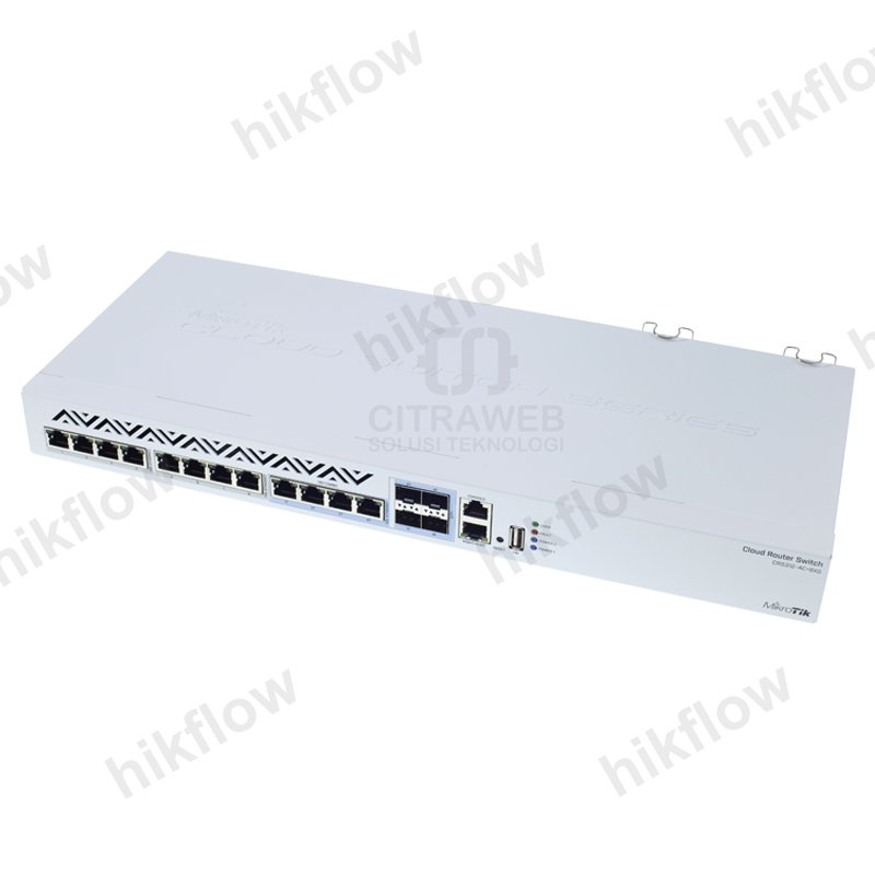 MikroTik CRS312-4C+8XG-RM 12 Port 10G Yönetilebilir Switch