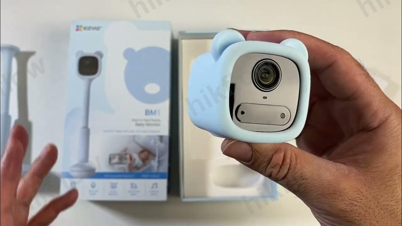 Ezviz CS-BM1-Baby-Monitor-Blue 2MP Akıllı Bebek Kamerası