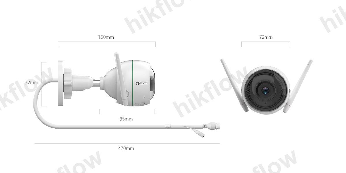 Ezviz C3W (CS-CV310) 2MP Wi-Fi Güvenlik Kamerası