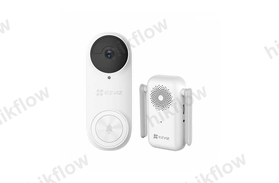 EZVIZ CS-DB2-B-2K 2K Kablosuz Akıllı Görüntülü Kapı Zili Seti