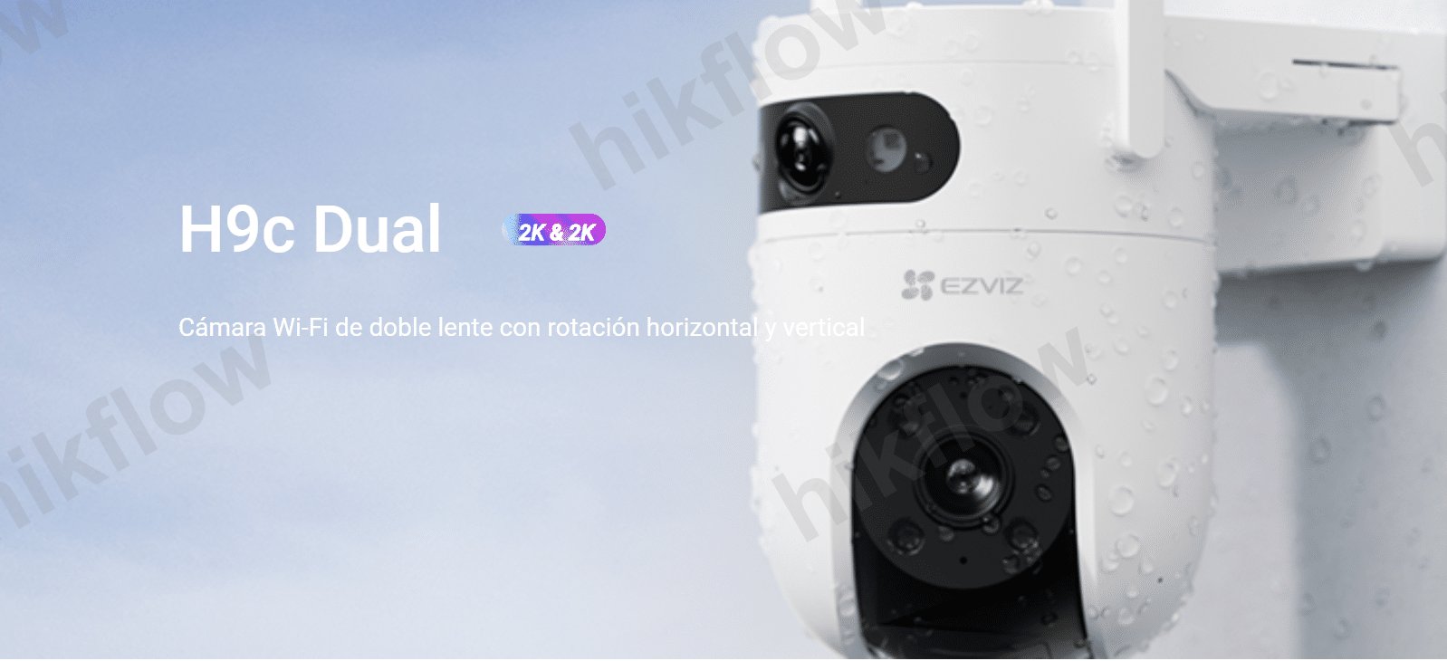 EZVIZ CS-H9c Dual 2K 6MP Akıllı Wi-Fi Kamera