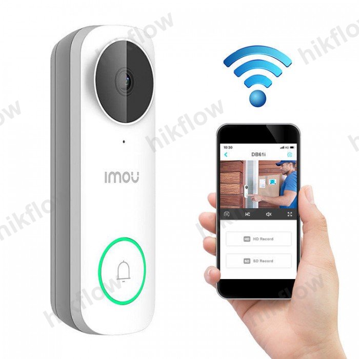 Imou DB61i-W 5MP Akıllı Görüntülü Kapı Zili