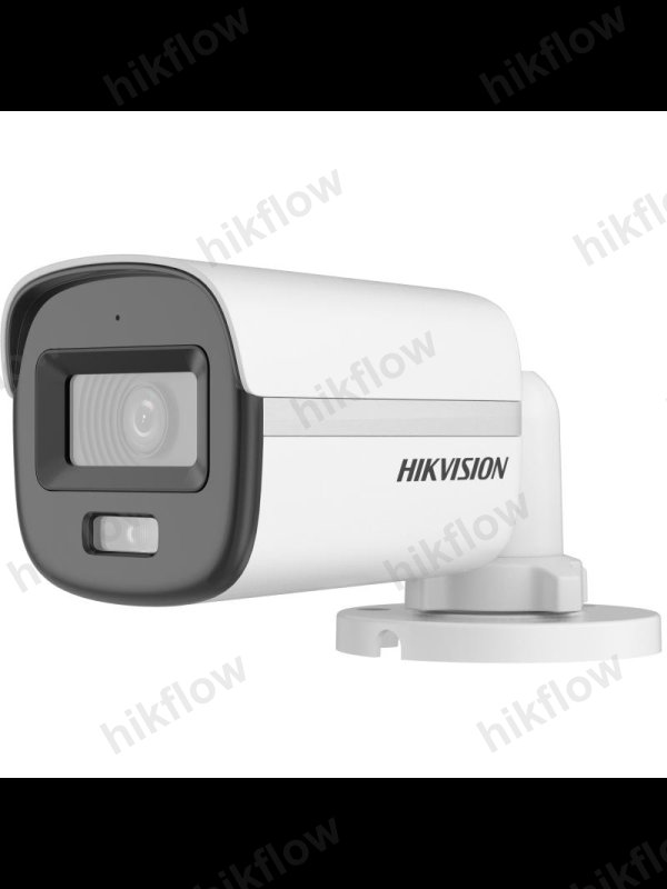 Hikvision DS-2CE10DF0T-LPFS 2 MP ColorVu Sesli ve Işıklı Sabit Bullet Kamera