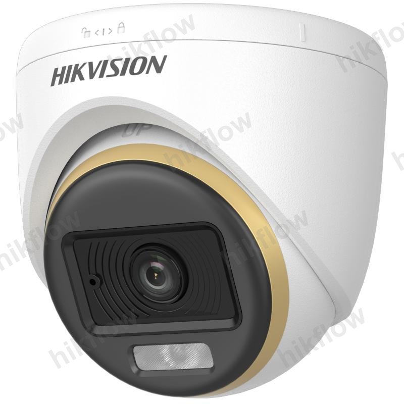 Hikvision DS-2CE70DF3T-LPFS 2MP ColorVu Sesli Turret Kamera
