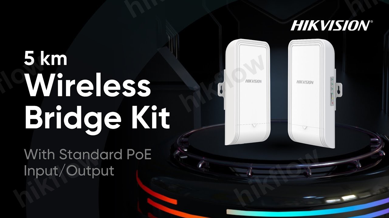 Hikvision DS-3WF02-5AC/D Kablosuz Bridge