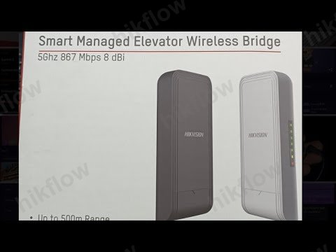 Hikvision DS-3WF0EC-5ACT 5GHz 867Mbps Kablosuz Bridge
