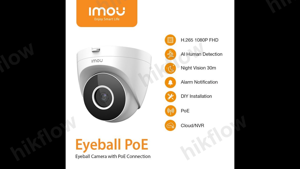 Imou IPC-T22A 2MP Wi-Fi Turret IP Kamera