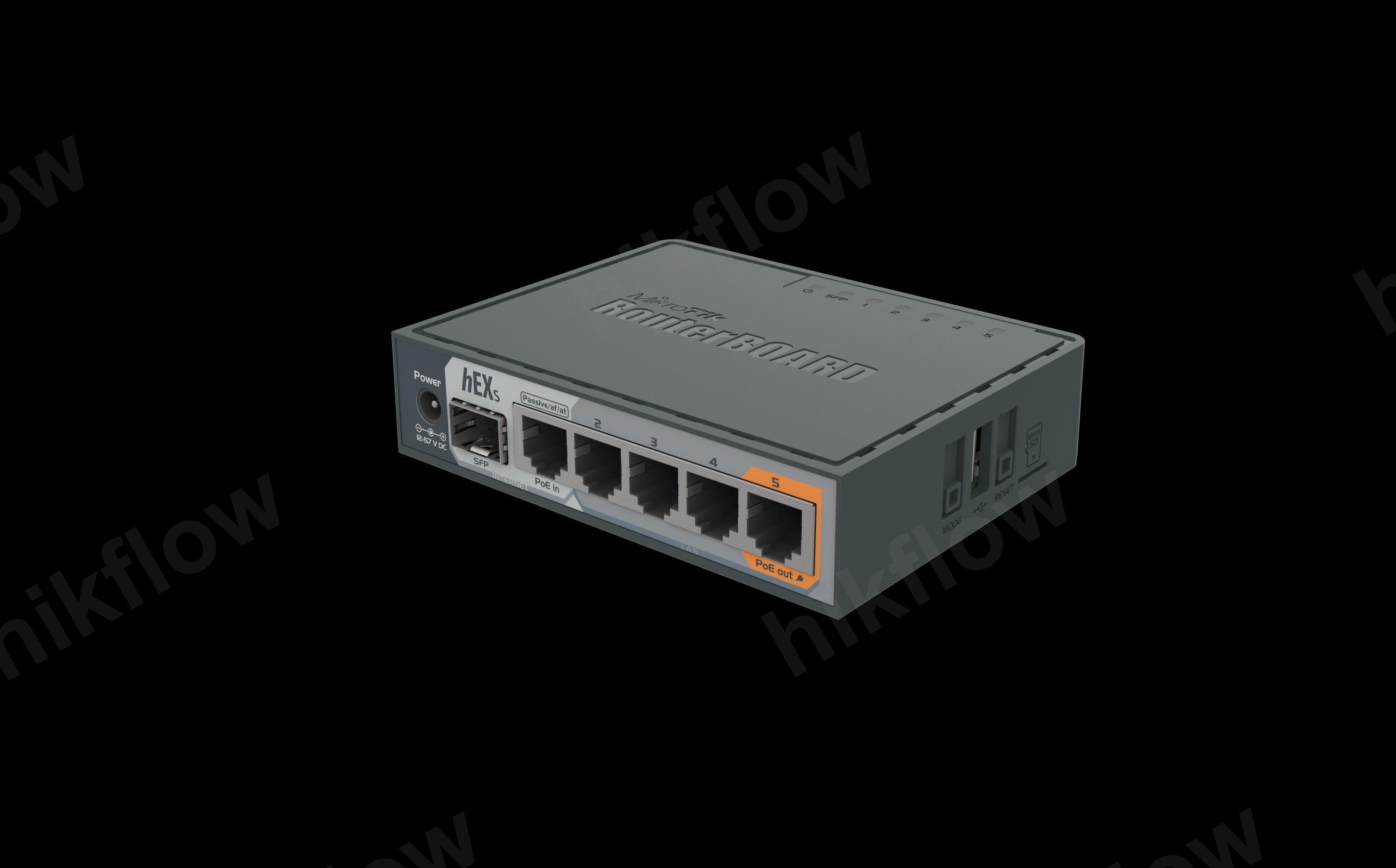 MikroTik hEX S (RB760iGS) Gigabit Router