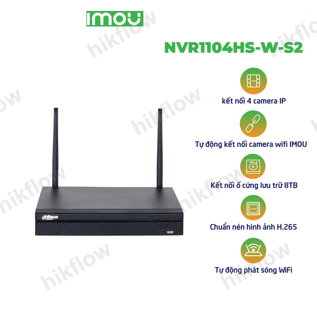 Dahua NVR1104HS-P-S2 4 Kanal PoE NVR